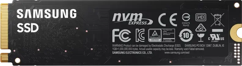Samsung 980 NVMe PCIe 3.0 x4 M.2 2280 Internal SSD 500GB MZ-V8V500, 3D MLC, 3100MB/s Read, 2600MB/s Write, HMB Technology, AES 256-Bit Encryption