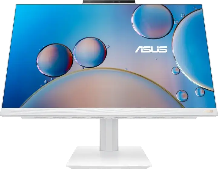 PC All-in-One ASUS ExpertCenter AIO A5402, Intel Core 7 150U 10-Core 5.4GHz, 16GB DDR4 RAM, 512GB NVMe SSD, Ecran 23.8" FHD IPS, Wi-Fi 6E, Alb
