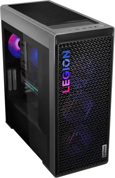 Lenovo Legion T7 34IAS10 Gaming Desktop Tower, Intel Core Ultra 9 285K, NVIDIA GeForce RTX 5080 16GB GDDR7, 32GB DDR5, 2TB SSD, 360mm AIO Liquid Cooling, Wi-Fi 7, Storm Grey