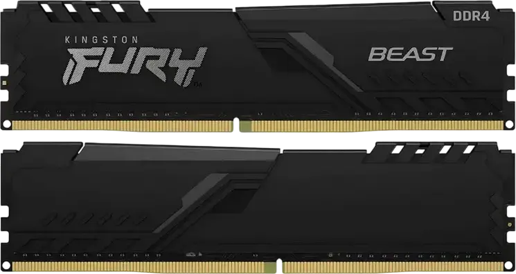 Memorie RAM Kingston FURY Beast, DDR4 SDRAM, 3200 MHz, 32GB, KF432C16BB1K2/32WP