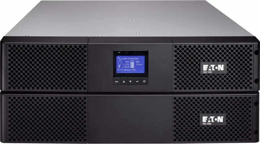 Eaton 9SXEBM36R Extended Battery Module (EBM) for 9SX 1000VA UPS, 1000 VA, 36V, 2U Rackmount, Black