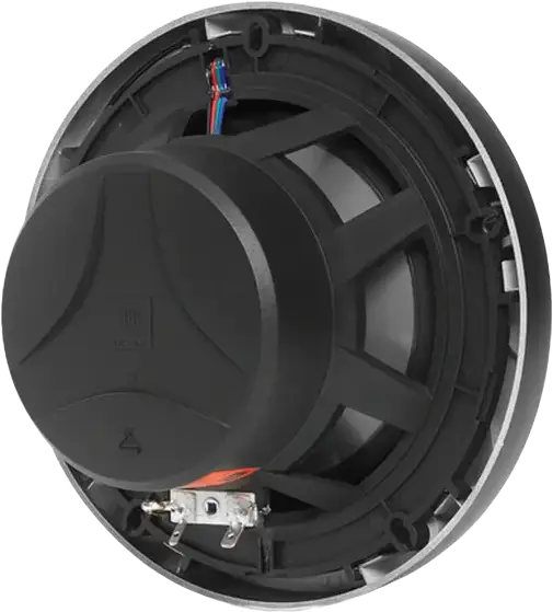 JBL Club Marine MS65B 6.5" (165mm) 2-Way Coaxial Marine Speakers, 75W RMS, 4 Ohm, IPX5 Water Resistant, Polypropylene Cone, Black