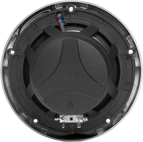 JBL Club Marine MS65B 6.5" (165mm) 2-Way Coaxial Marine Speakers, 75W RMS, 4 Ohm, IPX5 Water Resistant, Polypropylene Cone, Black