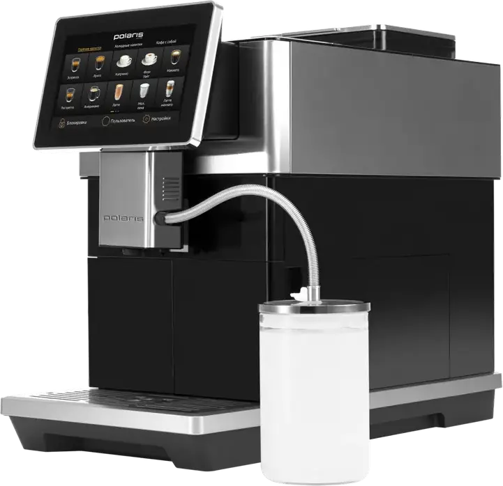 Aparat de cafea Polaris PACM 2081AC, Negru