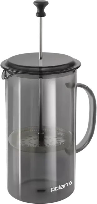 Cafetiera French Press Polaris Graphit-1000FP, 1L, Gri