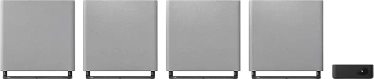 Sony BRAVIA Theater Quad HT-A9M2 4.0.4 Channel Wireless Home Theater System, 504W, Dolby Atmos, DTS:X, 360 Spatial Sound Mapping, IMAX Enhanced, Grey