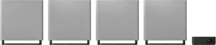 Sony BRAVIA Theater Quad HT-A9M2 4.0.4 Channel Wireless Home Theater System, 504W, Dolby Atmos, DTS:X, 360 Spatial Sound Mapping, IMAX Enhanced, Grey