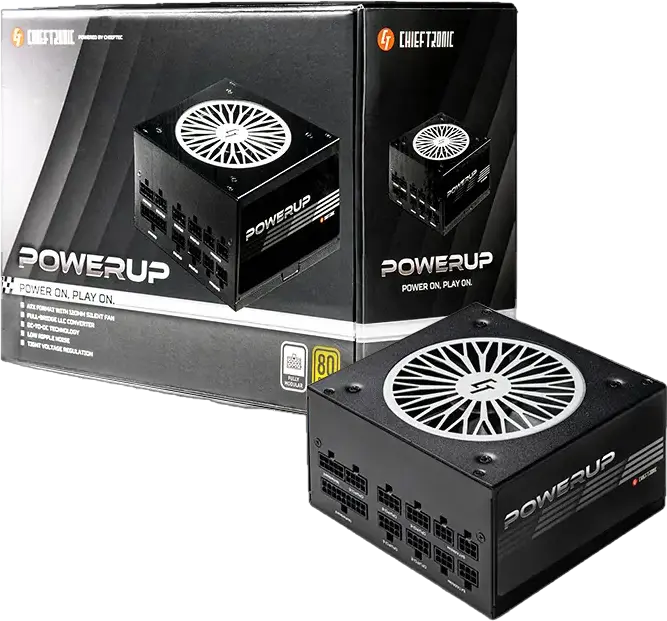 Sursa Chieftec Atmos CPX-750FC 750W, 80 Plus Gold, Fully Modular, ATX 3.0/3.1, PCIe Gen5 12VHPWR, Condensatori Japonezi, Ventilator FDB 120mm