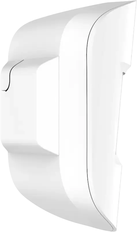 Ajax CombiProtect Combined Wireless Motion and Glass Break Detector, 12m Range, 180 Degree View, Pet Immunity up to 20kg, Color: White
