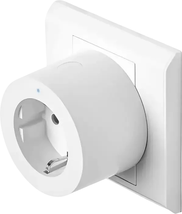 Priza Inteligenta Aqara SP-EUC01 Standard European EU, Control de la Distanta Wi-Fi 2.4 GHz cu Programare On/Off, Compatibila Aqara Home Android iOS