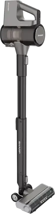 Aspirator Vertical fara fir Sharp SAVP4251GS, Motor Inverter 300W, Putere Suctie 33.9kPa, Rezervor 0.75L, Filtru EPA E12, Autonomie 65 min, Lumina LED