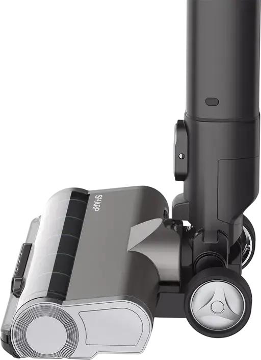 Aspirator Vertical fara fir Sharp SAVP4251GS, Motor Inverter 300W, Putere Suctie 33.9kPa, Rezervor 0.75L, Filtru EPA E12, Autonomie 65 min, Lumina LED