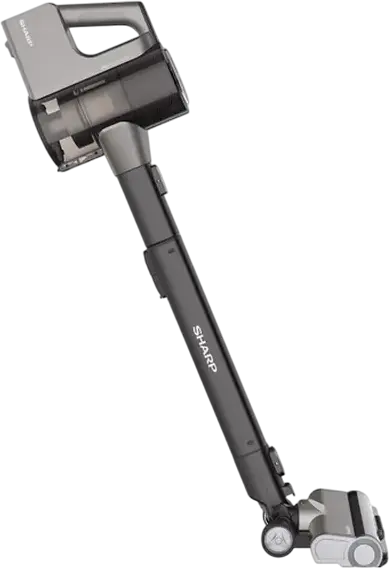 Aspirator Vertical fara fir Sharp SAVP4251GS, Motor Inverter 300W, Putere Suctie 33.9kPa, Rezervor 0.75L, Filtru EPA E12, Autonomie 65 min, Lumina LED