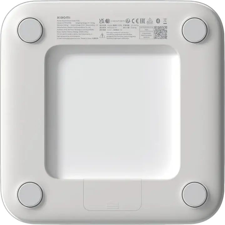 Xiaomi Smart Scale S200 Digital Body Weight Scale, Bluetooth Connectivity, Tempered Glass, 150kg Max Capacity, BMI Calculation, Mi Home App Support