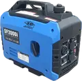 JDP SF2000I Gasoline Inverter Generator, 1.8kW Max Power, 1.6kW Rated, 220V 50Hz, 79.7cc Engine, 4.5L Fuel Tank, Portable Single Phase Power Station