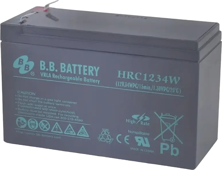 Acumulator UPS B.B. HRC1234W, 12V, 9Ah