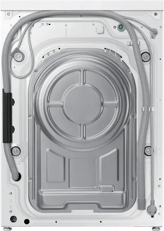 Samsung Bespoke AI Washer-Dryer Combo WD11DB7B85GWU4, 11kg Wash/6kg Dry, Digital Inverter, AI Ecobubble, Steam, Auto Dispense, Wi-Fi, White/Black
