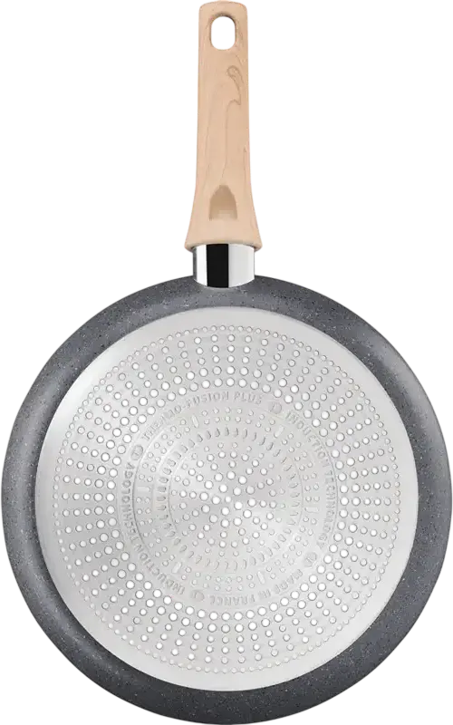 Tiga Tefal Natural Force G2660572 26cm, Aluminiu Reciclat, Strat Antiaderent Mineralia+, Indicator Thermo-Signal, Compatibila cu Inductie, fara PFOA