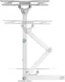 Кронштейн настенный KIVI Motion-223W с наклоном и поворотом для экранов 23-43 дюйма, белый, нагрузка до 30 кг, VESA 100x100 200x200, наклон +3/-10, поворот 90