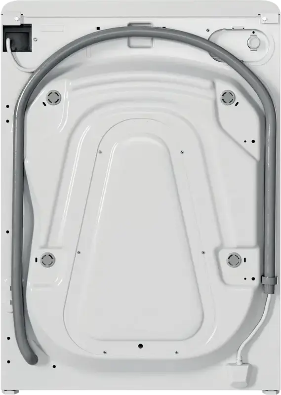 Indesit BWE 91496X WSV EE Freestanding Washing Machine, 9kg, 1400 RPM, Energy Class A, Inverter Motor, Steam Technology, Push&Go, White/Silver