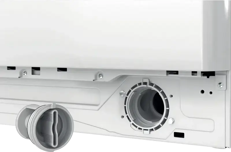 Indesit BWE 91496X WSV EE Freestanding Washing Machine, 9kg, 1400 RPM, Energy Class A, Inverter Motor, Steam Technology, Push&Go, White/Silver