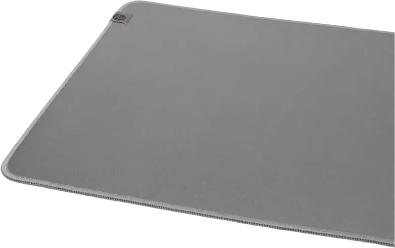 Pad de birou HP 200 Sanitizable 8X596AA Gri, 700 x 300 x 2 mm, Suprafață din Poliester Reciclat, Rezistent la lichide și Alunecare, Margini Coase