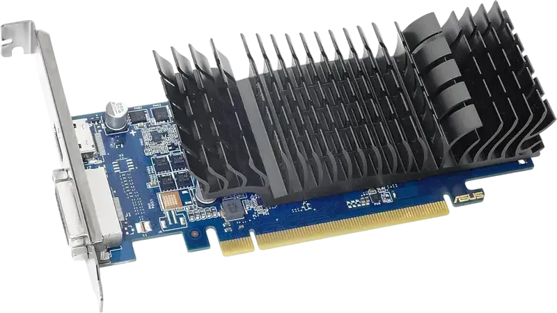 Placă Video ASUS GeForce GT 1030 GT1030-SL-2G-BRK, 2GB GDDR5, Răcire Pasivă 0dB Silent, Low Profile, HDMI 2.0b, DVI-D, PCI Express 3.0
