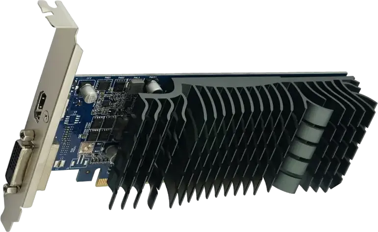 Placă Video ASUS GeForce GT 1030 GT1030-SL-2G-BRK, 2GB GDDR5, Răcire Pasivă 0dB Silent, Low Profile, HDMI 2.0b, DVI-D, PCI Express 3.0