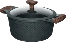 Cratiță RESTO 93903, 4,2L, 24cm, Negru