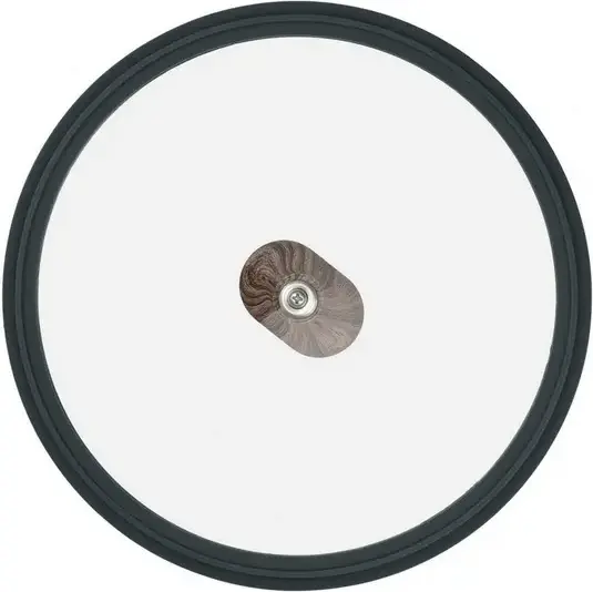 Oală RESTO 93903 RAN cu capac de sticlă, 4.2L, 24cm, Aluminiu cu strat neadereant PFLUON, Negru, compatibilă cu plite gaz, electrice și vitroceramice