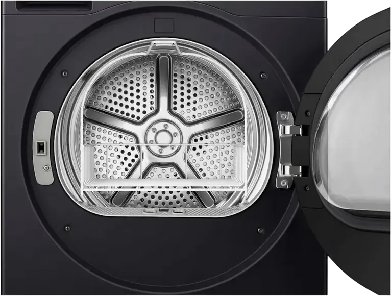 Hisense DH7S107BB Heat Pump Tumble Dryer, 10kg Capacity, Energy Class C, Black, Wi-Fi ConnectLife, AI Super Dry, Inverter Motor, Touch Screen