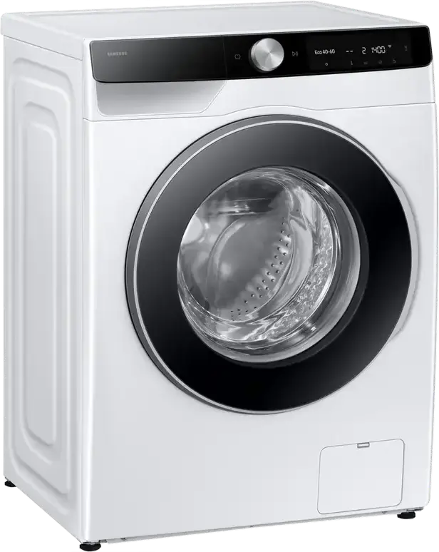 Masina de spalat rufe cu incarcare frontala Samsung WW90DG6G94LKUA Seria 6000, 9kg, Clasa Energetica A, 1400 rpm, AI Ecobubble, Auto Dispense, Hygiene Steam, Alb/Negru