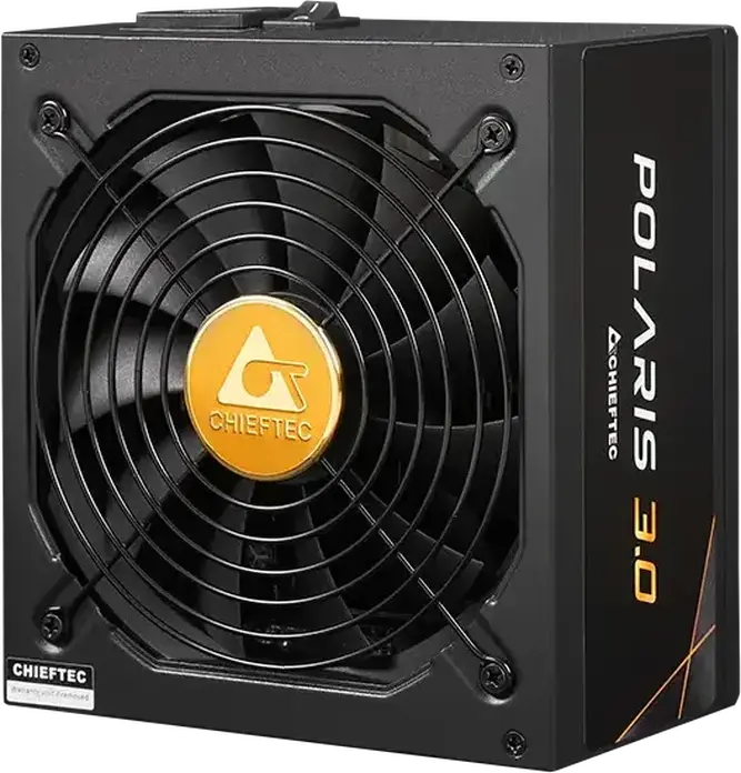 Sursă Alimentare Chieftec Polaris 3.0 PPS-1050FC-A3 1050W, ATX 3.1 PCIe Gen 5 12VHPWR, 80 PLUS Gold, Fully Modular, Condensatori Japonezi, Negru