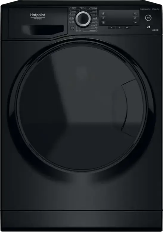 Mașină de spălat cu uscător Hotpoint-Ariston NDD 11725 BDA EE, 11kg, Negru