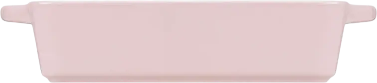 Resto 96122 Fornax Rectangular Ceramic Baking Tray, 2.9L Glazed Bakeware, 40x20.7x7.8 cm, Oven and Microwave Safe, Pink