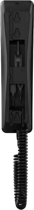 Fanvil H2U Compact IP Phone, 2 SIP Lines, 10 Speed Dial Keys, HD Audio, PoE, Desktop/Wall Mount, Black - Without Power Supply