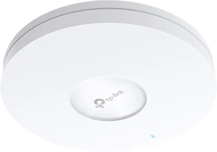 TP-Link EAP650 AX3000 Ceiling Mount WiFi 6 Access Point, Dual-Band 2976 Mbps, 160 MHz, Gigabit PoE+, Omada SDN, MU-MIMO, WPA3, White