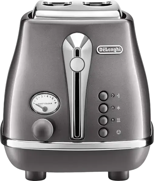 Toaster DeLonghi CTOT 2103 GY, Icona Metallics