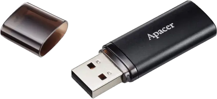 Apacer AH25B USB 3.2 Gen 1 Flash Drive, Type-A Connector, ABS Plastic Cased Portable Storage, Plug & Play, Windows macOS Linux Support
