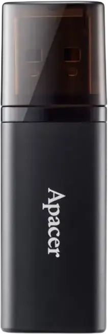 Apacer AH25B USB 3.2 Gen 1 Flash Drive, Type-A Connector, ABS Plastic Cased Portable Storage, Plug & Play, Windows macOS Linux Support
