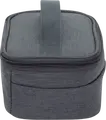 RESTO 5501 FELIS Cooler Bag, 1.7L Insulated Thermal Bag, Water-Resistant Polyester with PEVA Lining, Grey, 17x8x12 cm