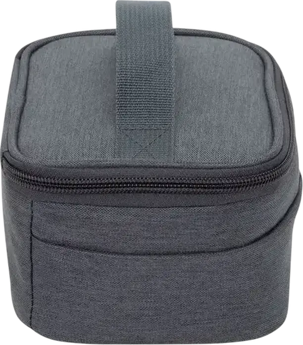 RESTO 5501 FELIS Cooler Bag, 1.7L Insulated Thermal Bag, Water-Resistant Polyester with PEVA Lining, Grey, 17x8x12 cm