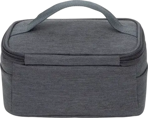 RESTO 5501 FELIS Cooler Bag, 1.7L Insulated Thermal Bag, Water-Resistant Polyester with PEVA Lining, Grey, 17x8x12 cm