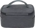 RESTO 5501 FELIS Cooler Bag, 1.7L Insulated Thermal Bag, Water-Resistant Polyester with PEVA Lining, Grey, 17x8x12 cm
