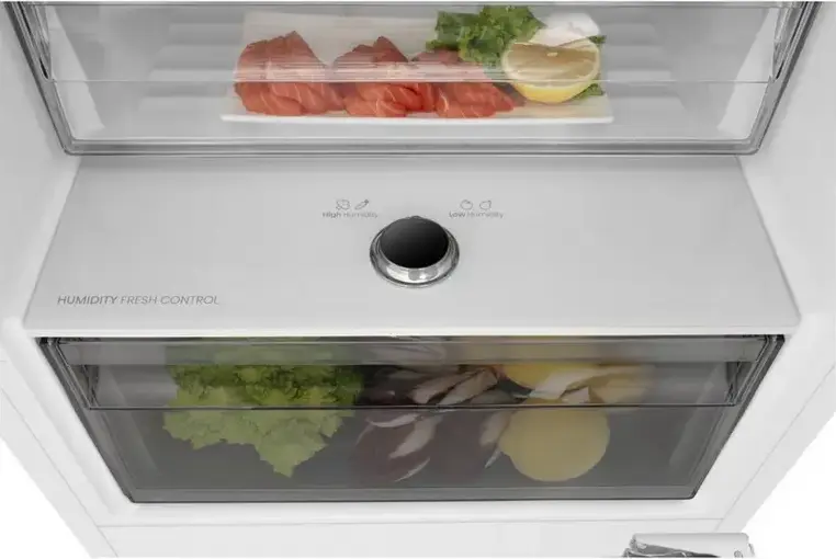 Frigider Congelator Incorporabil Hisense RB3B250SAWE, Total No Frost, Compresor Inverter, Capacitate 252L, Wi-Fi ConnectLife, Alb