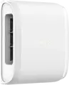 Senzor de mișcare exterior Ajax DualCurtain Outdoor, Detector de perete wireless, IP54, Raza 15m per side, Imunitate animale 80cm, Anti-masking, Alb