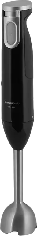 Panasonic MX-SS1 Hand Blender, 600W Immersion Blender with Stainless Steel Blades, Variable Speed Control, Chopper, Whisk and 0.7L Beaker, Black