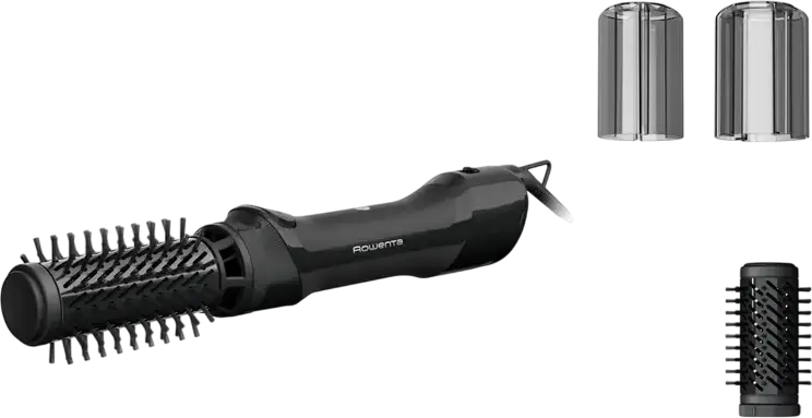 Rowenta UB9520F0 Brush Activ Rotating Hot Air Brush, 1000W, Ceramic Coating, 2 Temperature and 2 Airflow Settings, Cold Air Shot, 40mm and 50mm Brushes