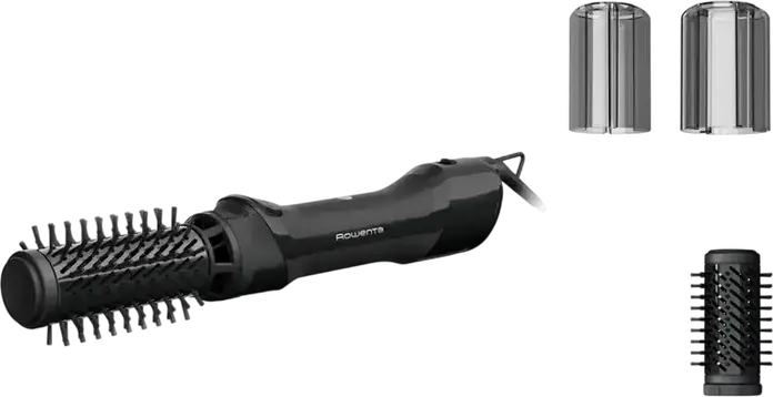 Rowenta UB9520F0 Brush Activ Rotating Hot Air Brush, 1000W, Ceramic Coating, 2 Temperature and 2 Airflow Settings, Cold Air Shot, 40mm and 50mm Brushes