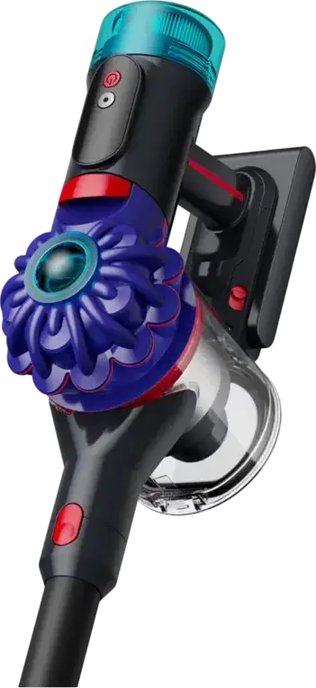 Dyson V10 Konical Cordless Stick Vacuum Cleaner, 33.9 kPa Suction, HEPA Filter, All Floor Cones Anti-Tangle Head, Auto-Empty Dock, 60 min Runtime